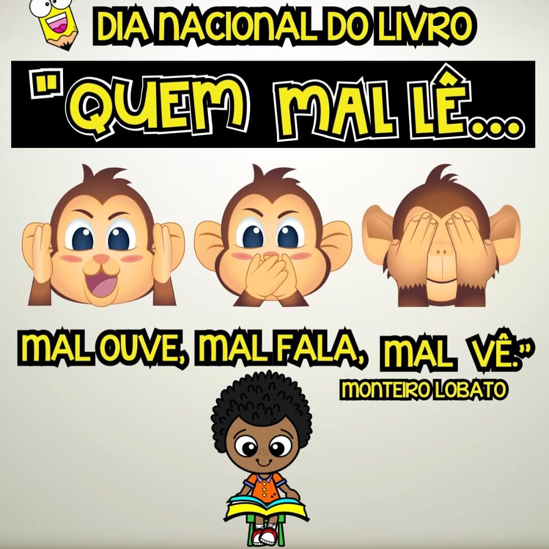 Painel dia nacional do livro