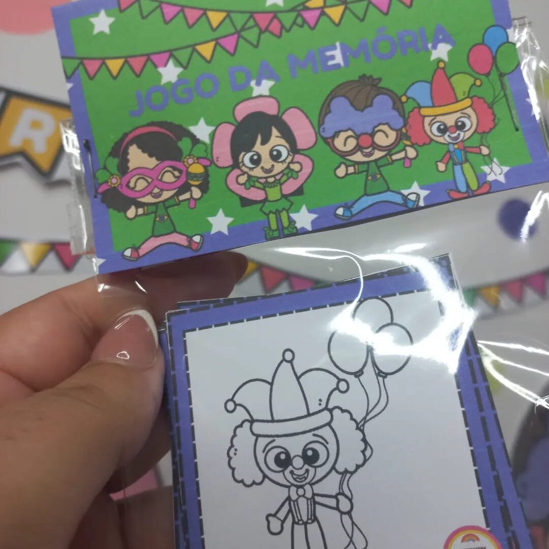 Jogo da memória - Carnaval