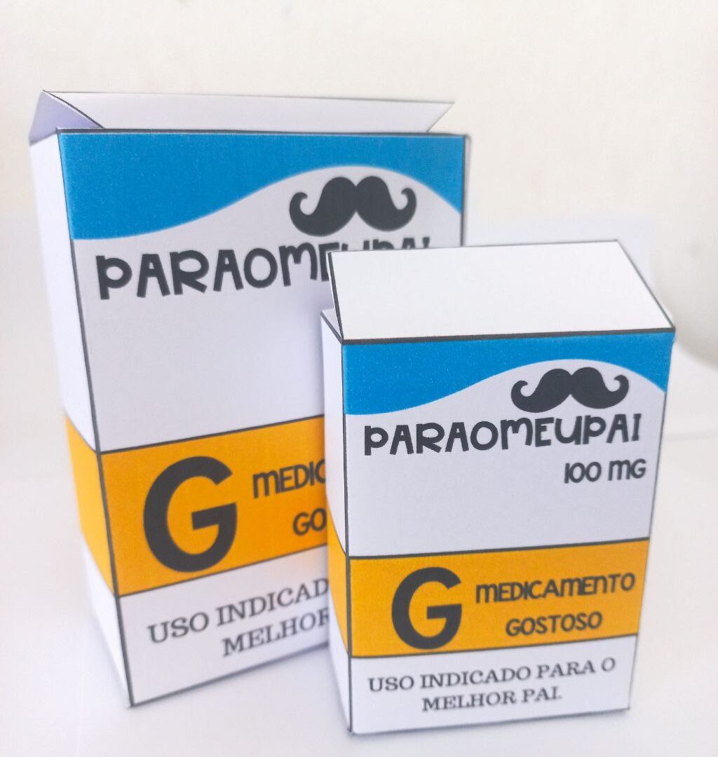 Caixa remédio Papai