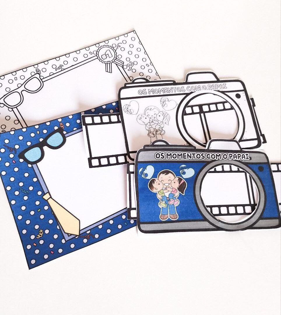 Câmera pai - lembrancinha