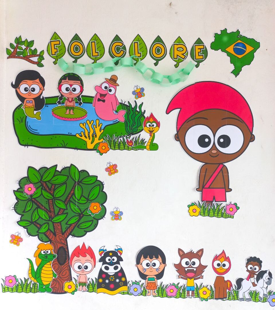 Folclore brasileiro - Painel