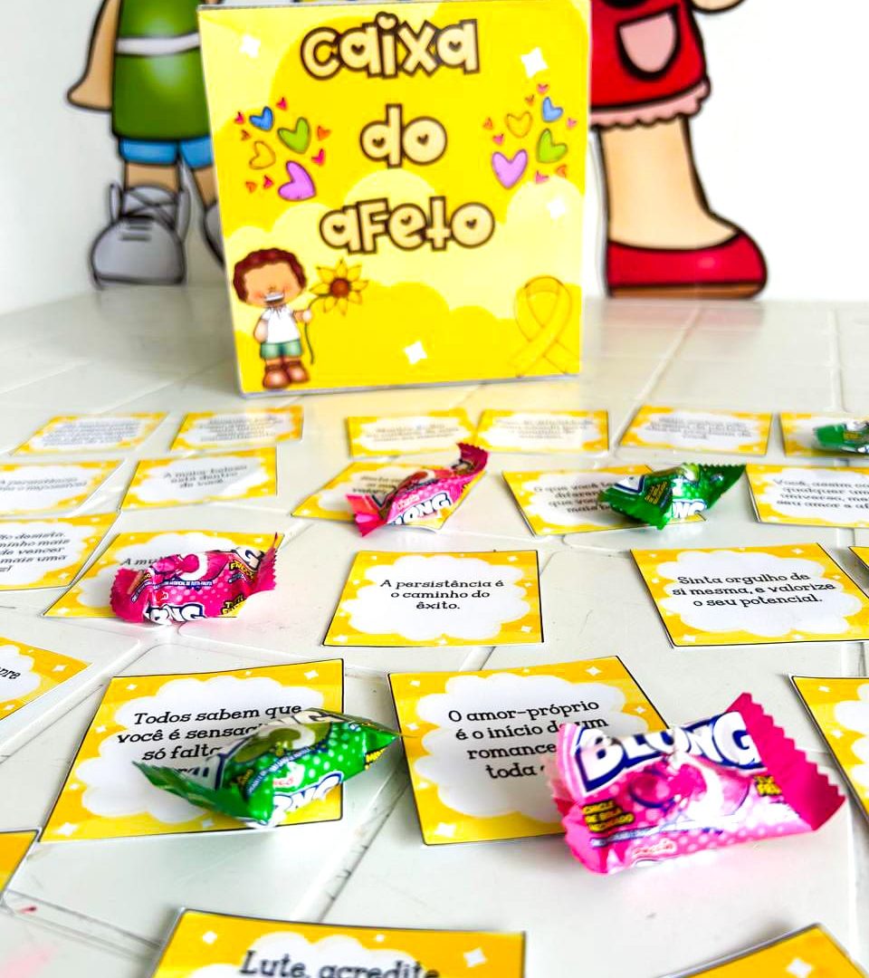 Caixa do afeto setembro amarelo