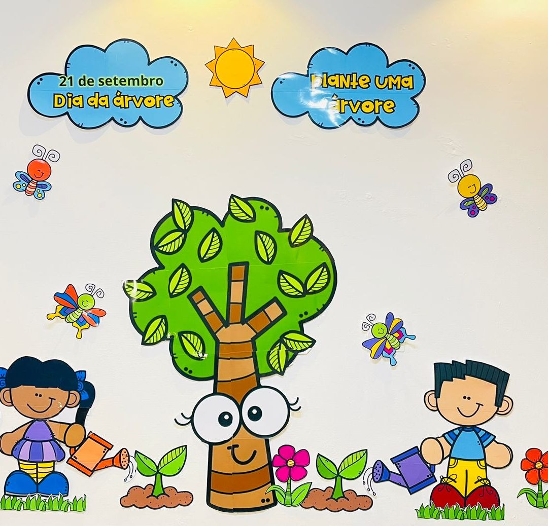 Painel dia da árvore