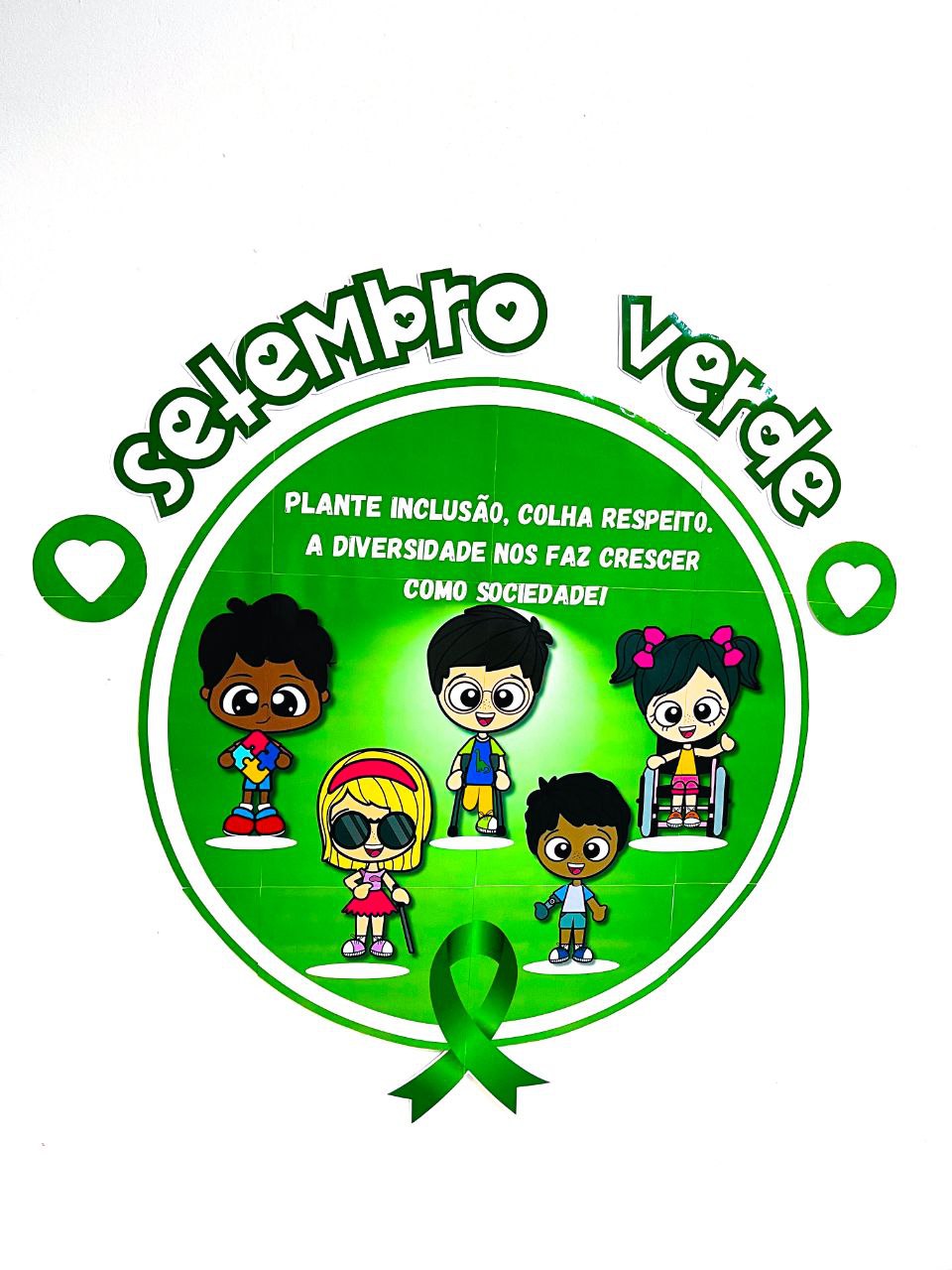 Setembro Verde - Painel redondo - Imagem 2