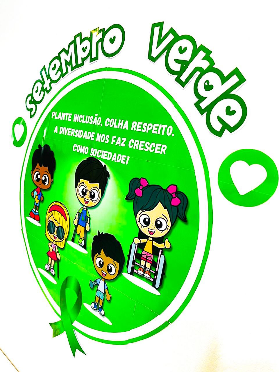 Setembro Verde - Painel redondo - Imagem 3