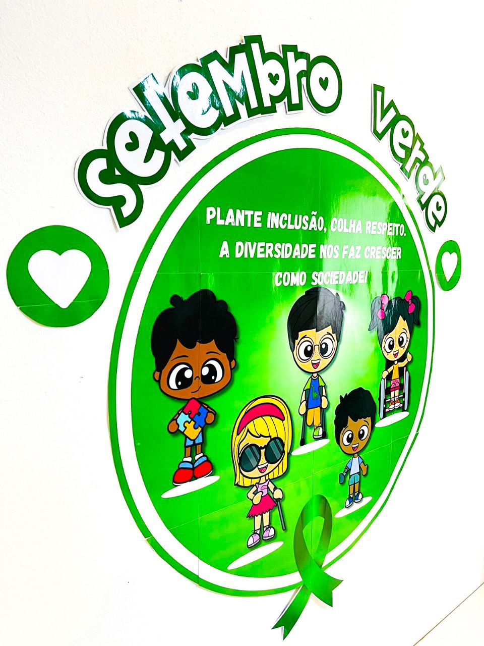 Setembro Verde - Painel redondo - Imagem 4