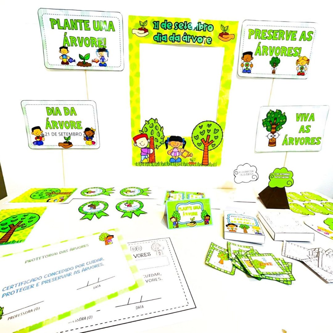 Dia da árvore  - kit completo