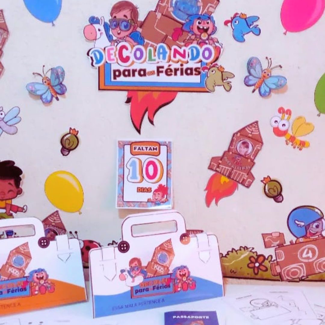 Decolei para as férias - kit completo