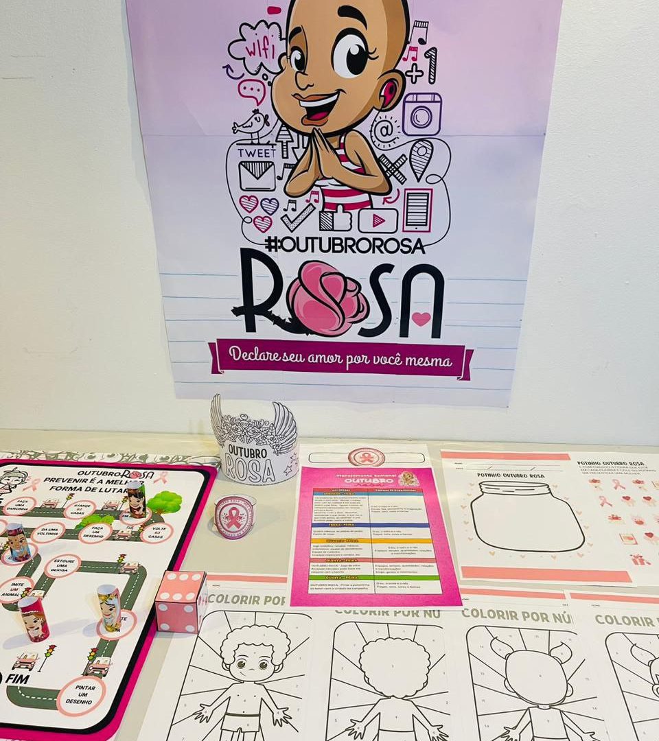 Outubro rosa kit completo