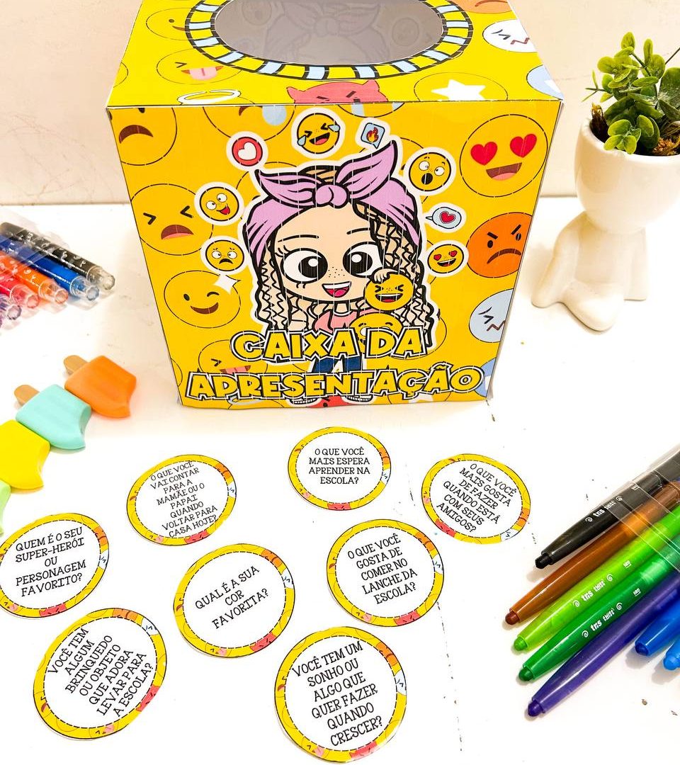 Dinâmica caixa da apresentação