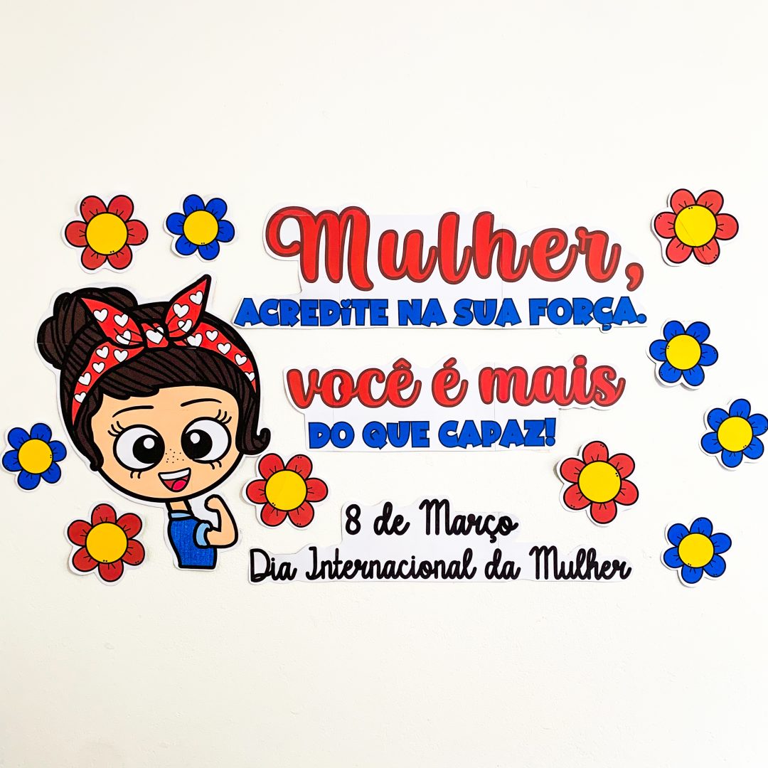 Dia da mulher - painel