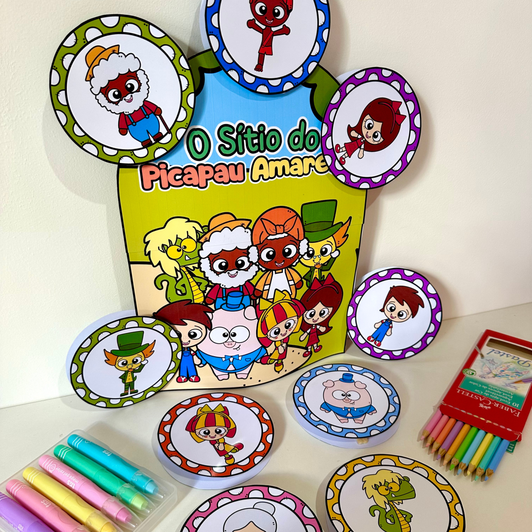 Sítio do Picapau amarelo - Luva dos personagens