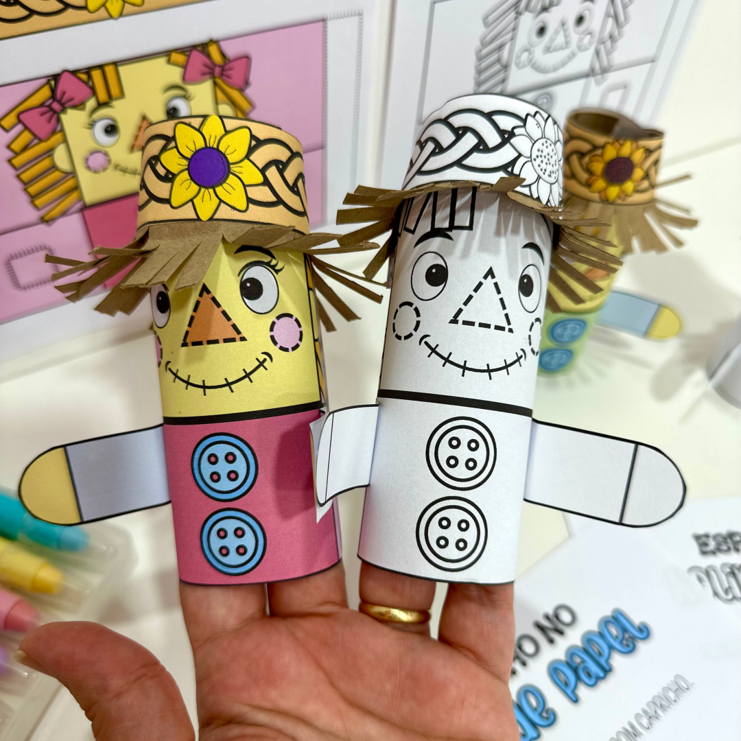 Espantalho reciclável