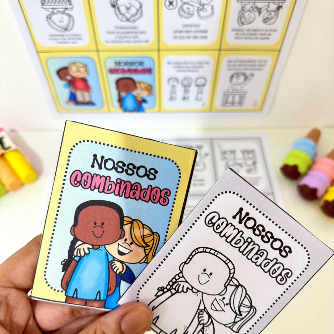 Combinados - livro de colorir