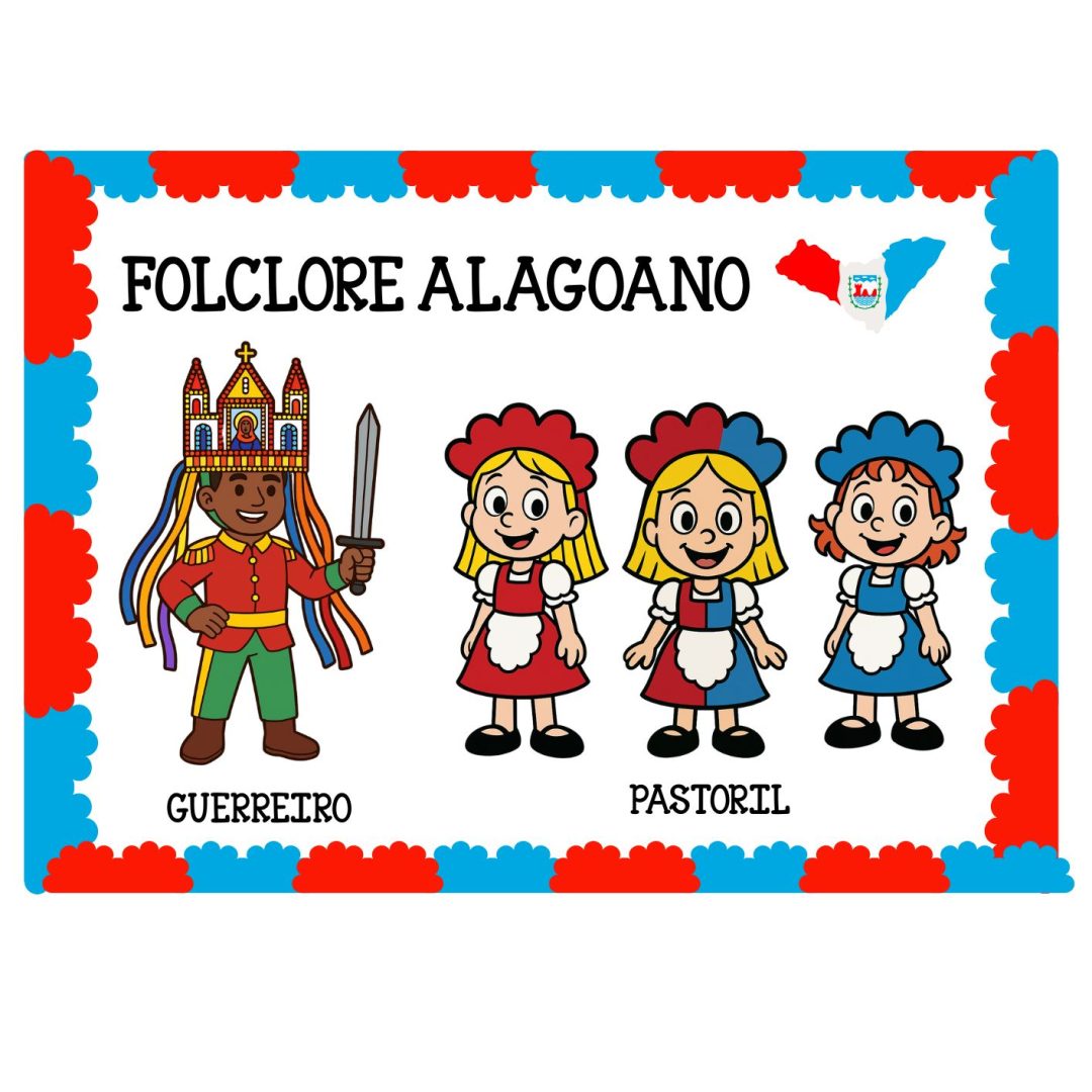 Cartaz folclore Alagoano