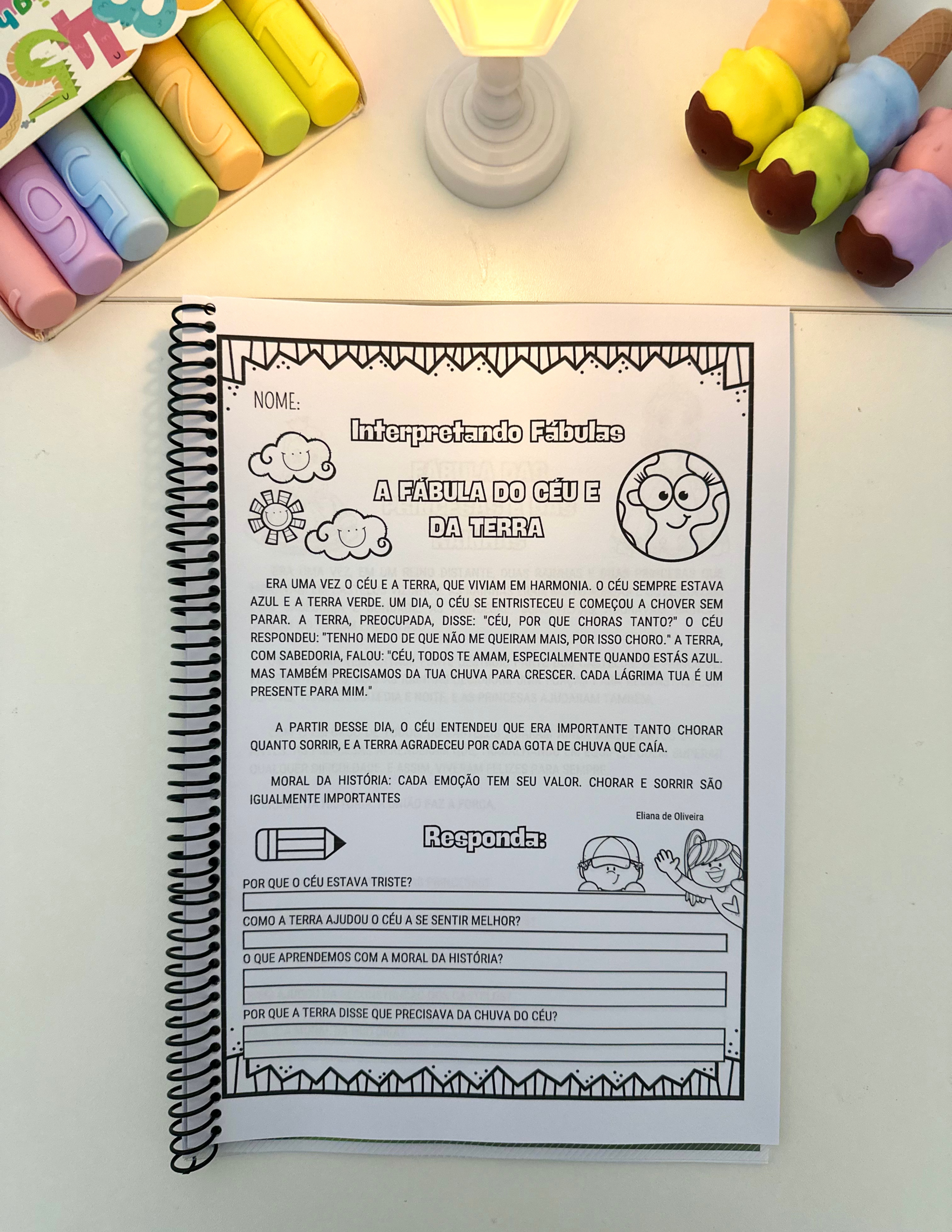 Fábulas - apostila - Imagem 4