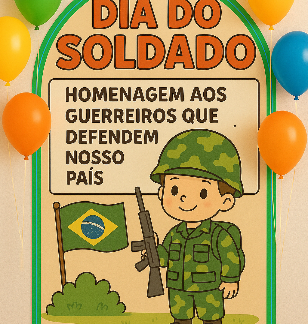 Painel Dia do Soldado Brasileiro