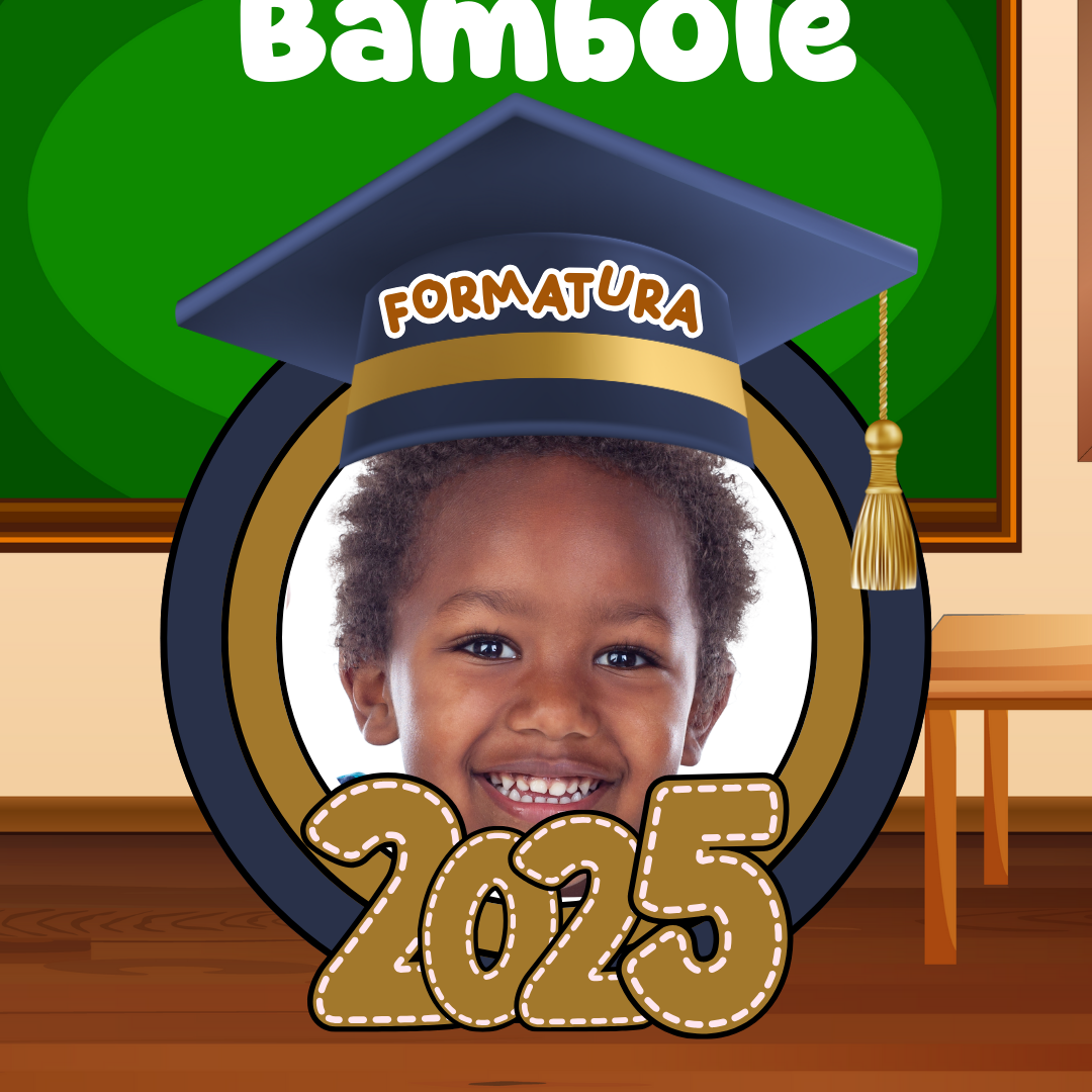 Bambolê formatura 2025 Azul