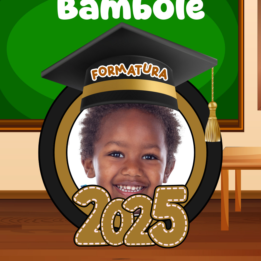 Bambolê formatura preto