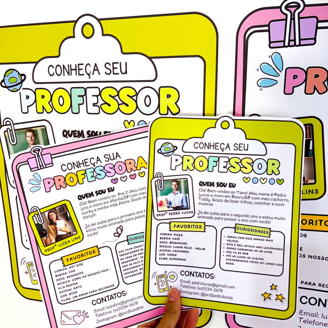 Conhecendo o professor(a)