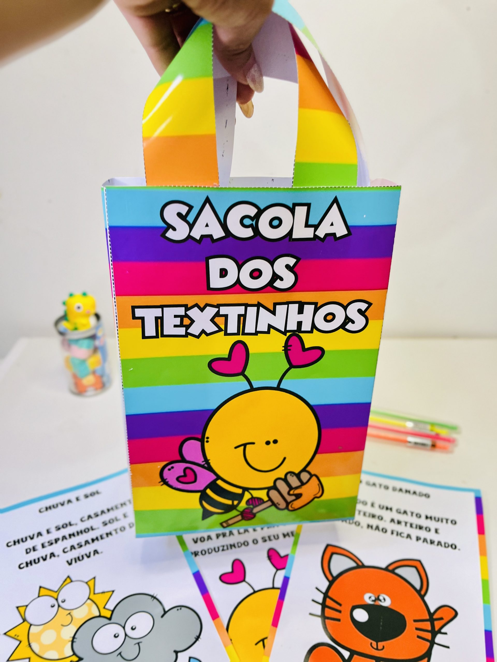 Sacola de textinhos - Imagem 4
