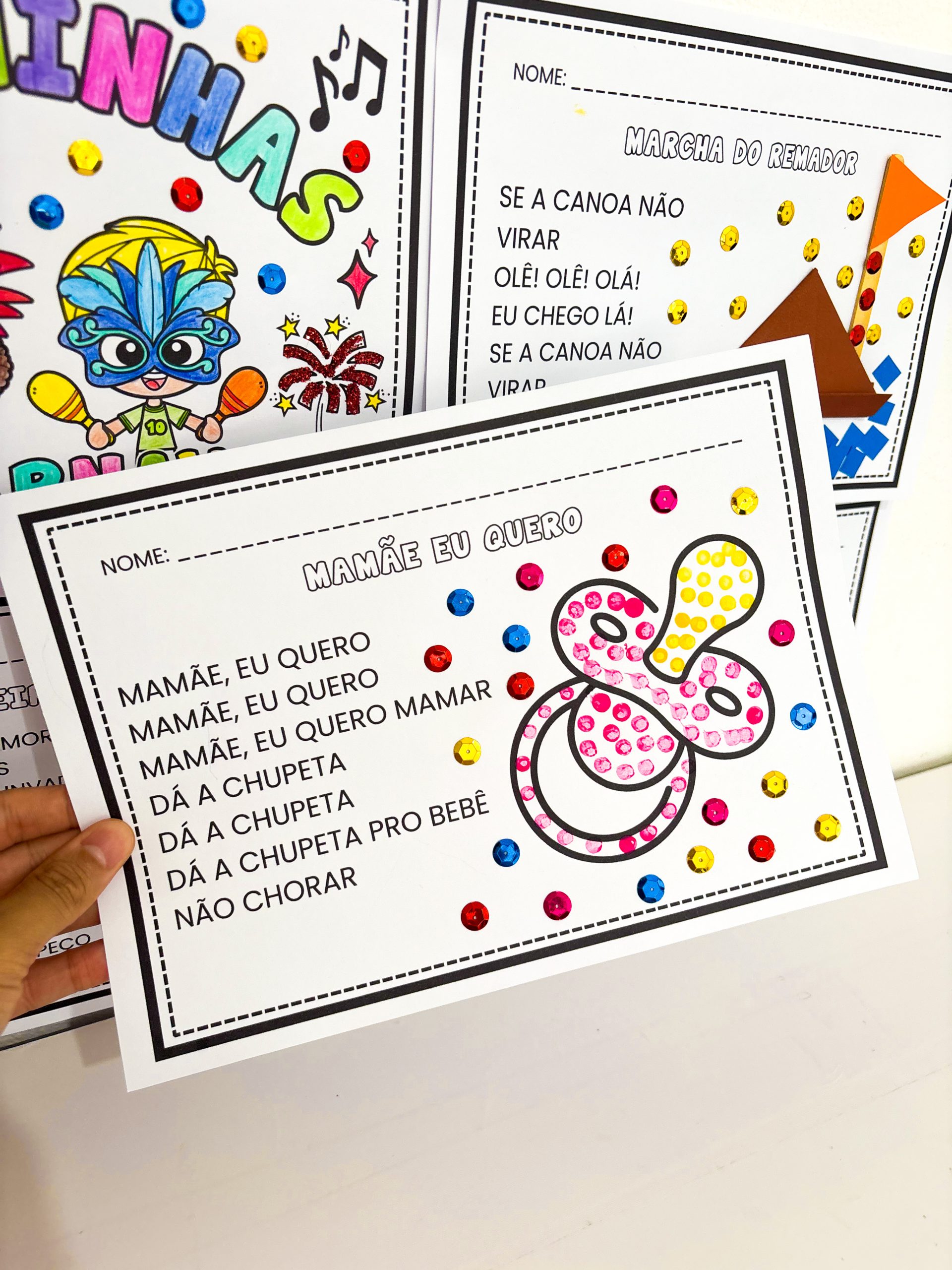 Atividades marchinhas de carnaval - Imagem 3