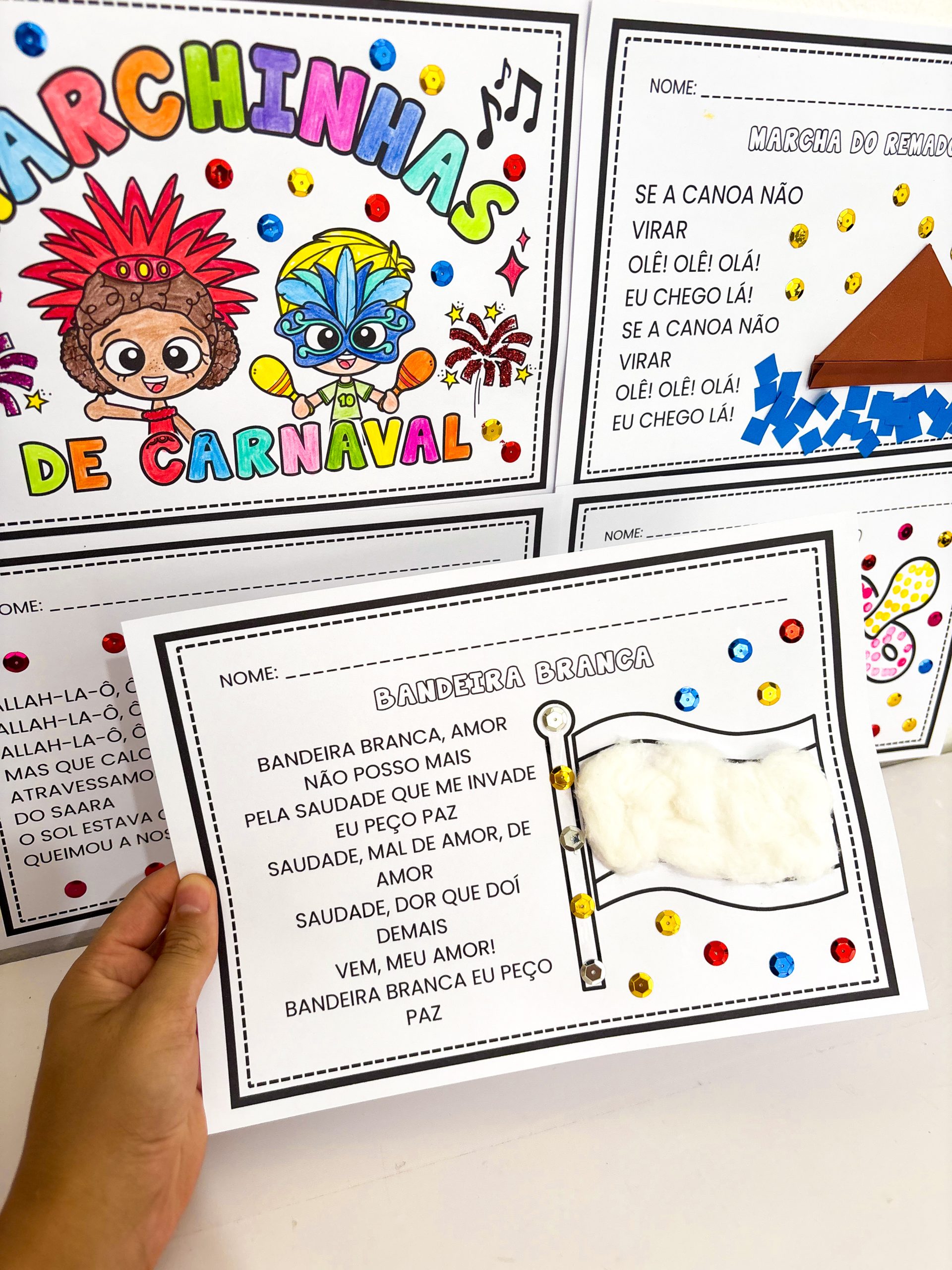 Atividades marchinhas de carnaval - Imagem 4