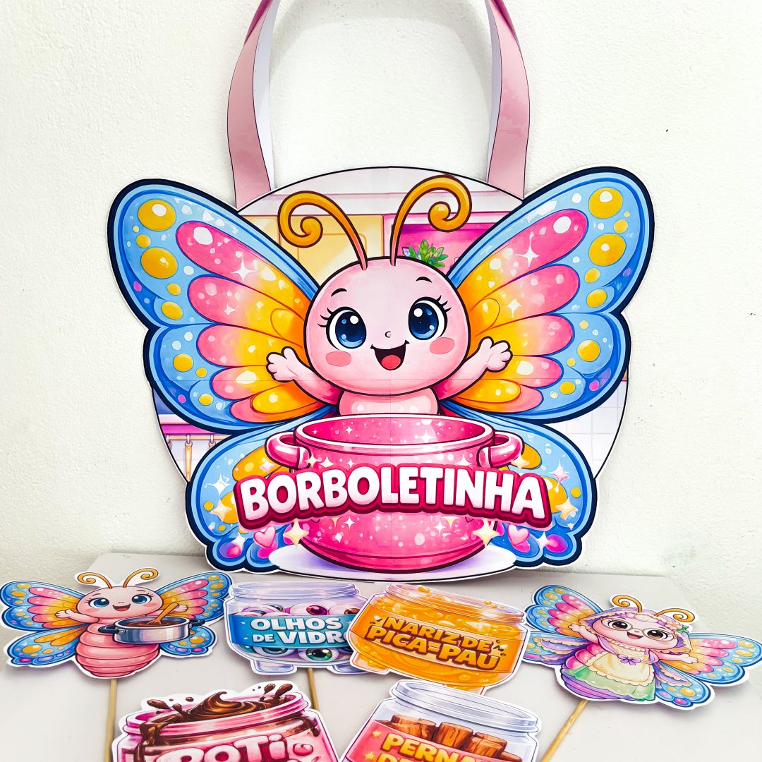 Sacola musical Borboletinha