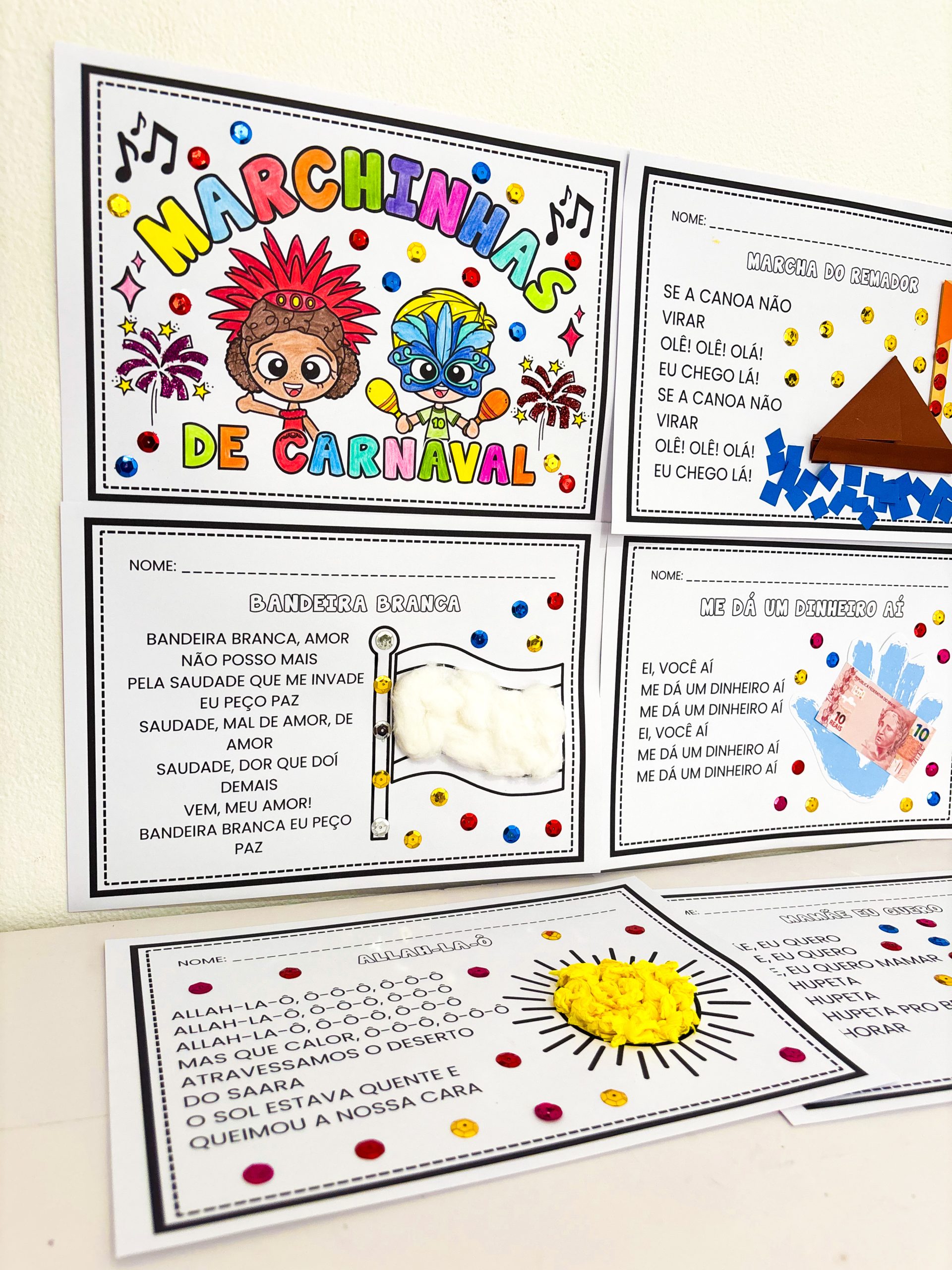 Atividades marchinhas de carnaval - Imagem 7