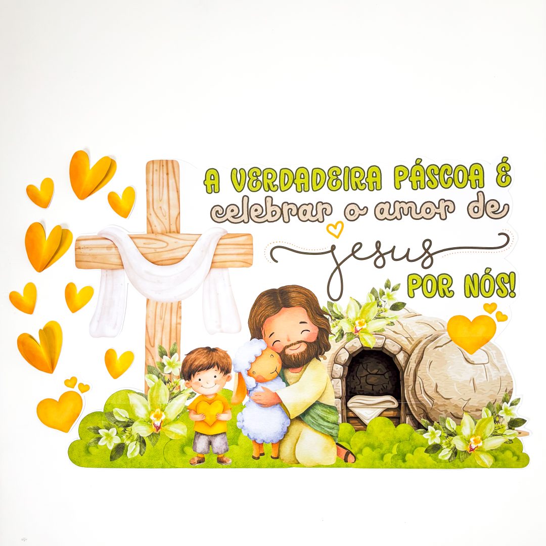 Painel Páscoa criastã