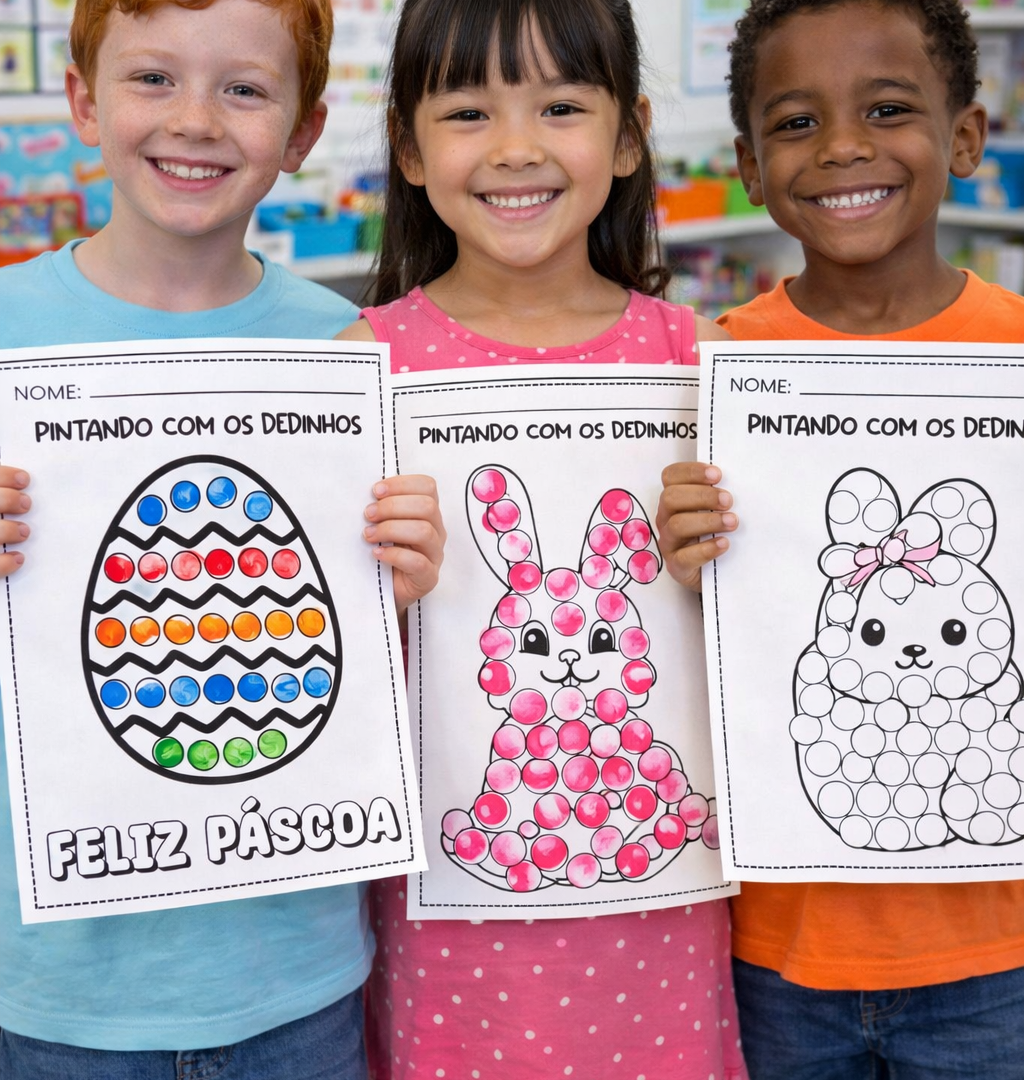 Atividade páscoa coelho