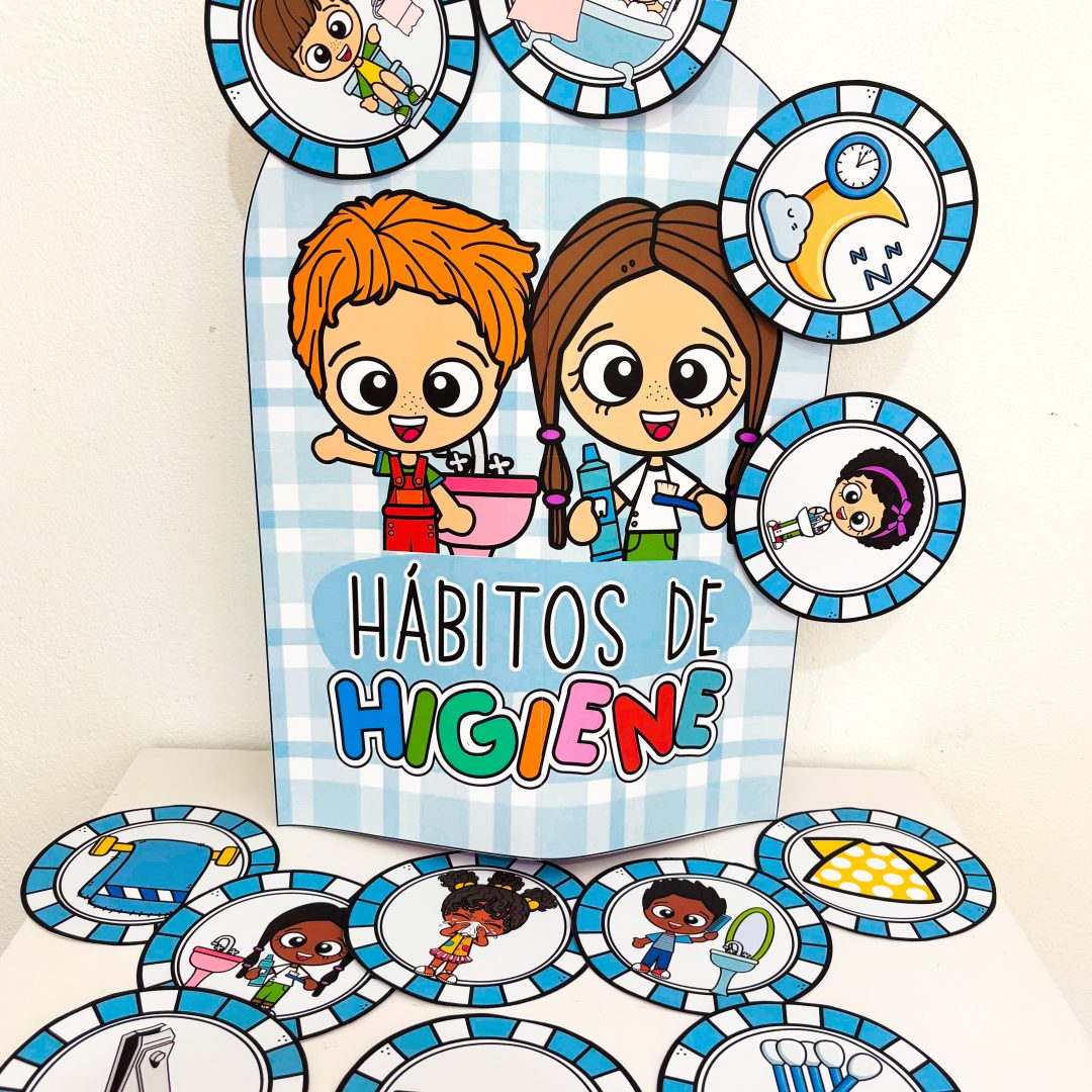 Luva hábitos de higiente