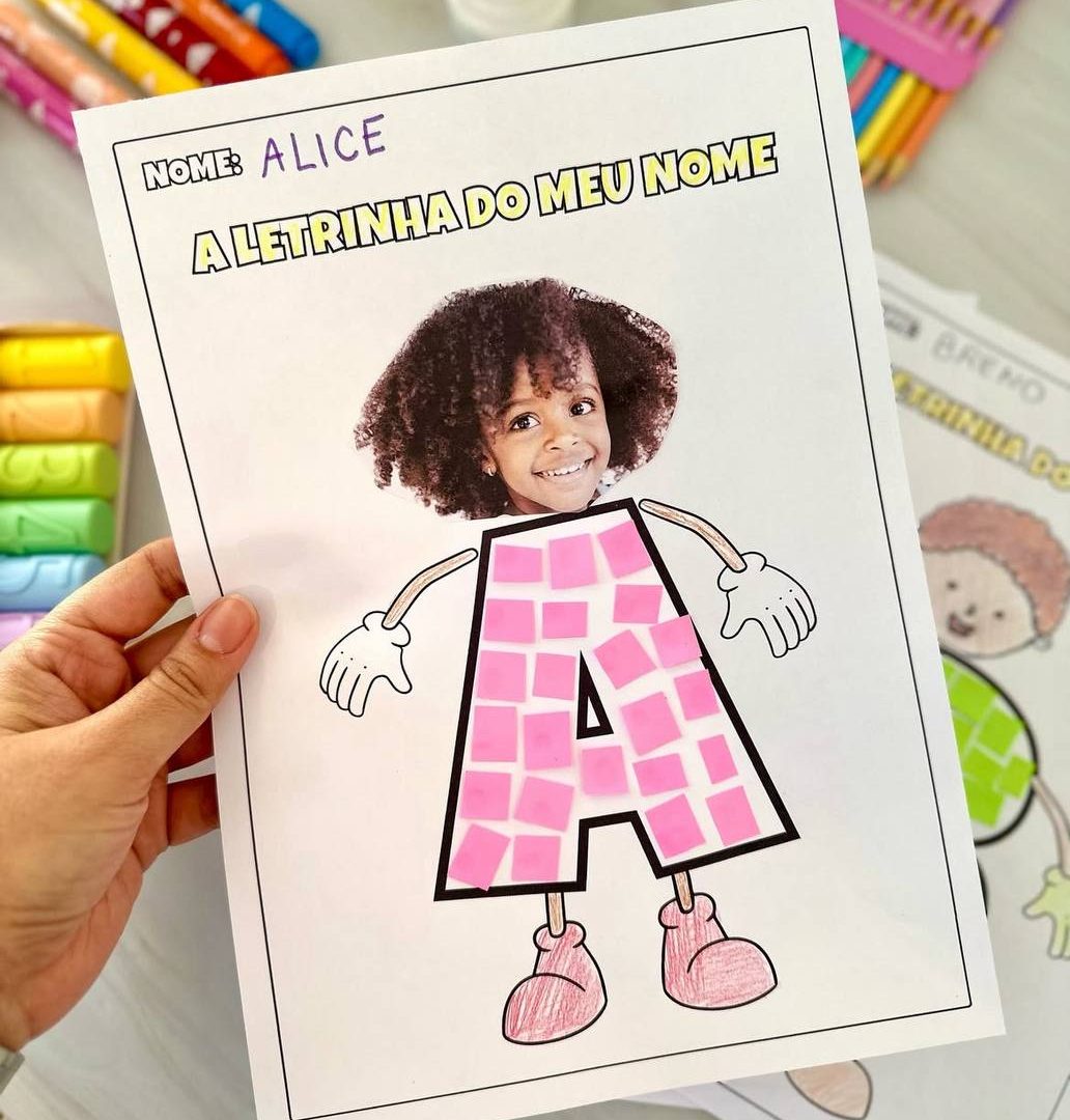 A letrinha do meu nome