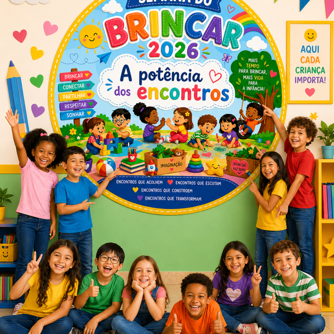 Painel Semana do Brincar 2026