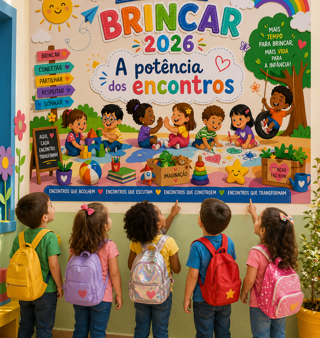 Painel Semana do brincar 2026