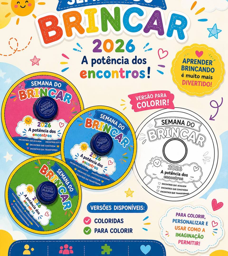 Semana do brincar - Pião