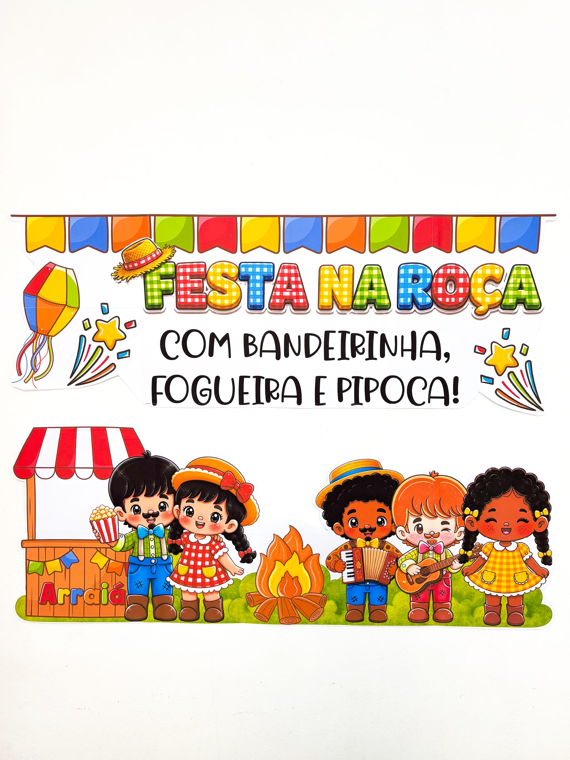 Painel Festa na roça