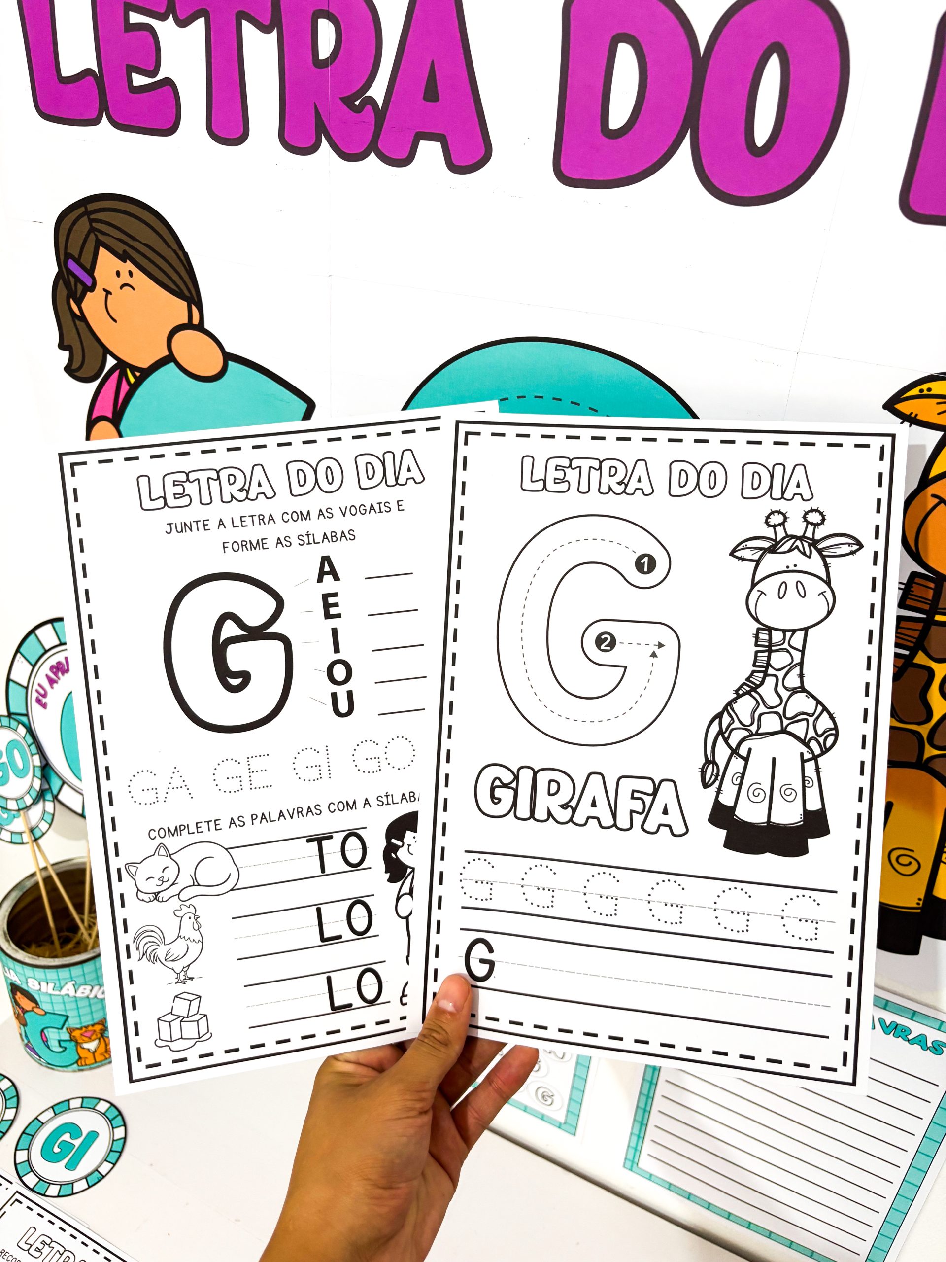 Letra G - Kit completo - Imagem 5