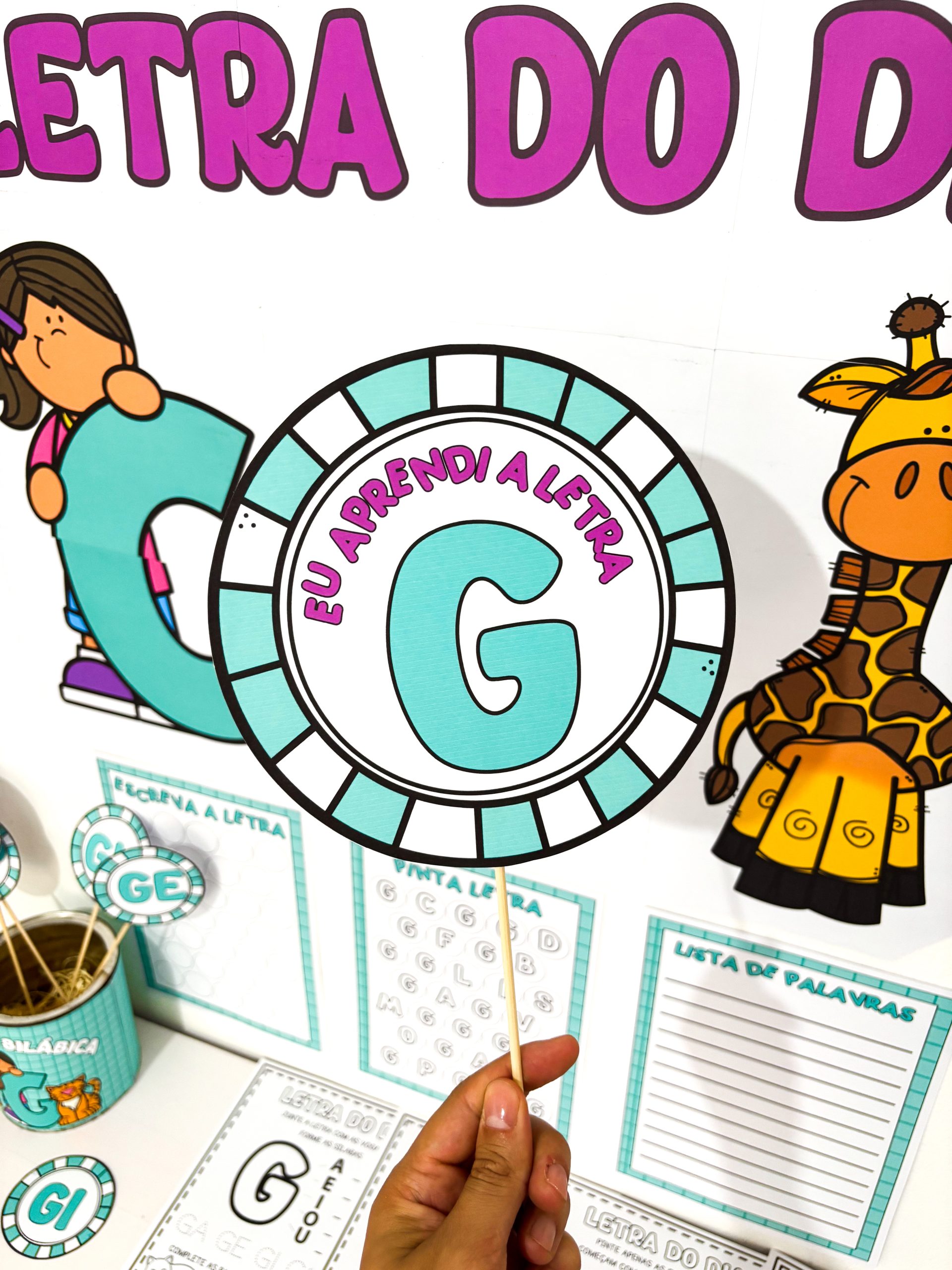 Letra G - Kit completo - Imagem 6