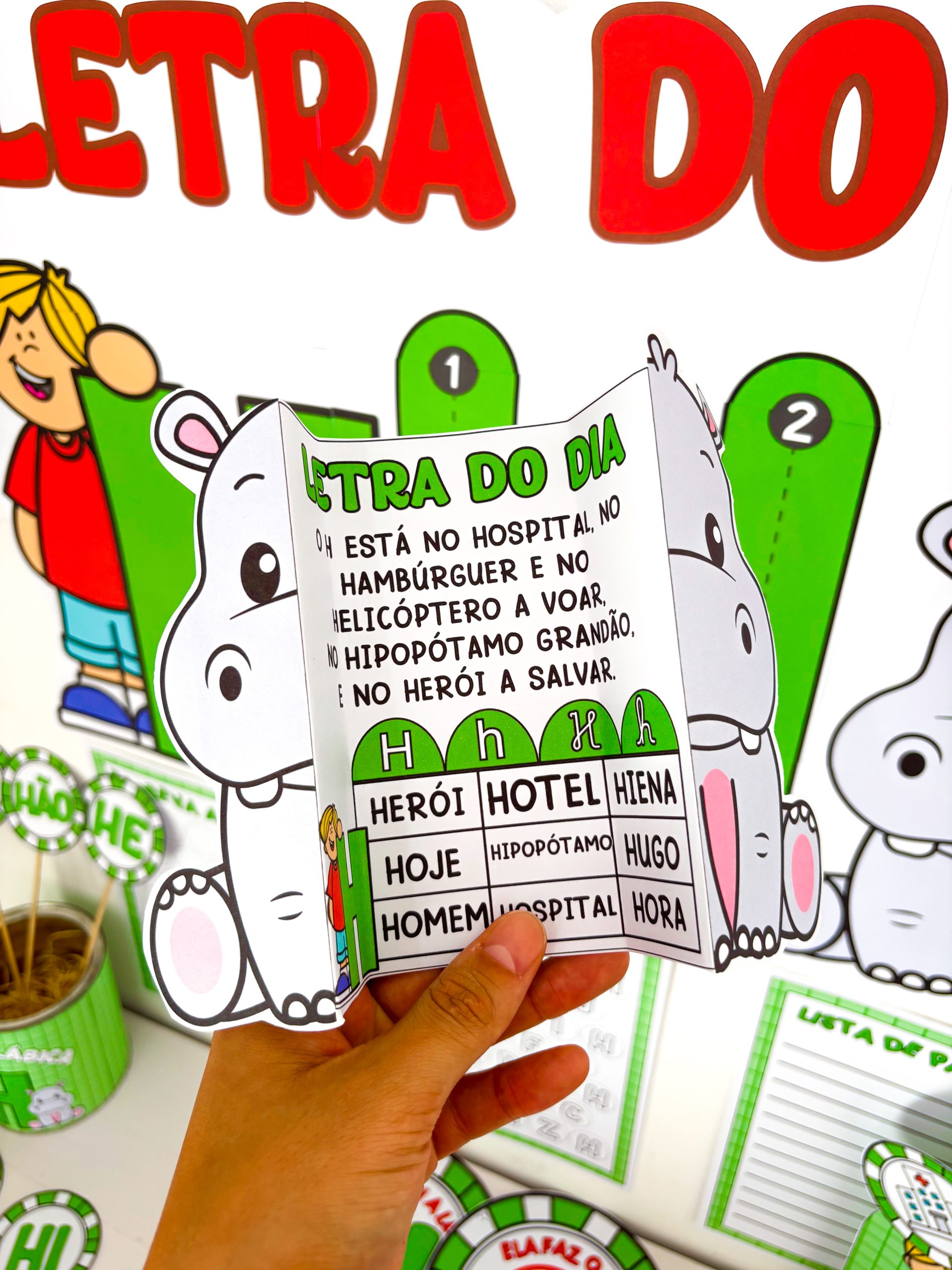 Letra H - Kit completo - Imagem 4