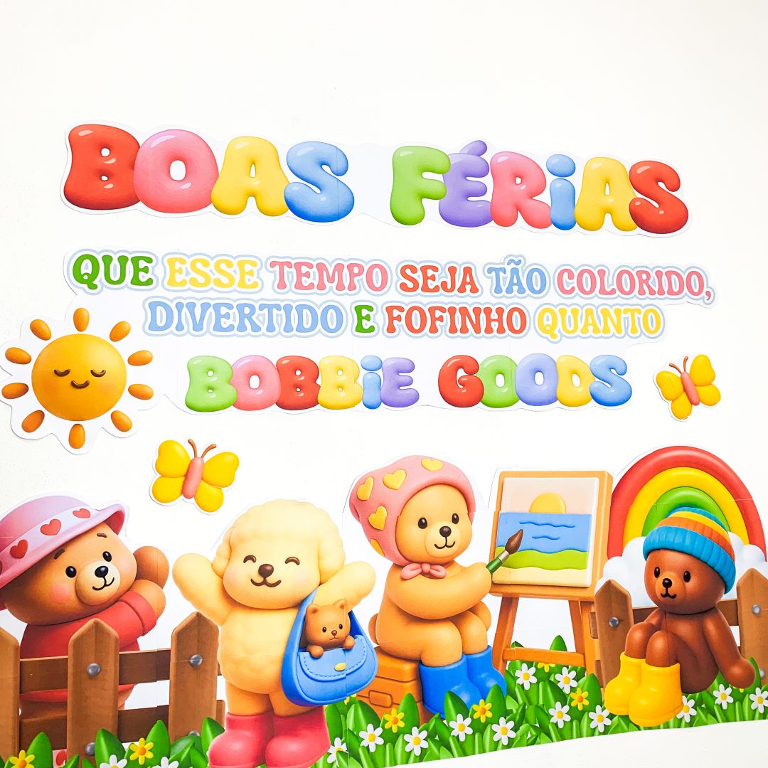 Painel de férias Bobbie goods