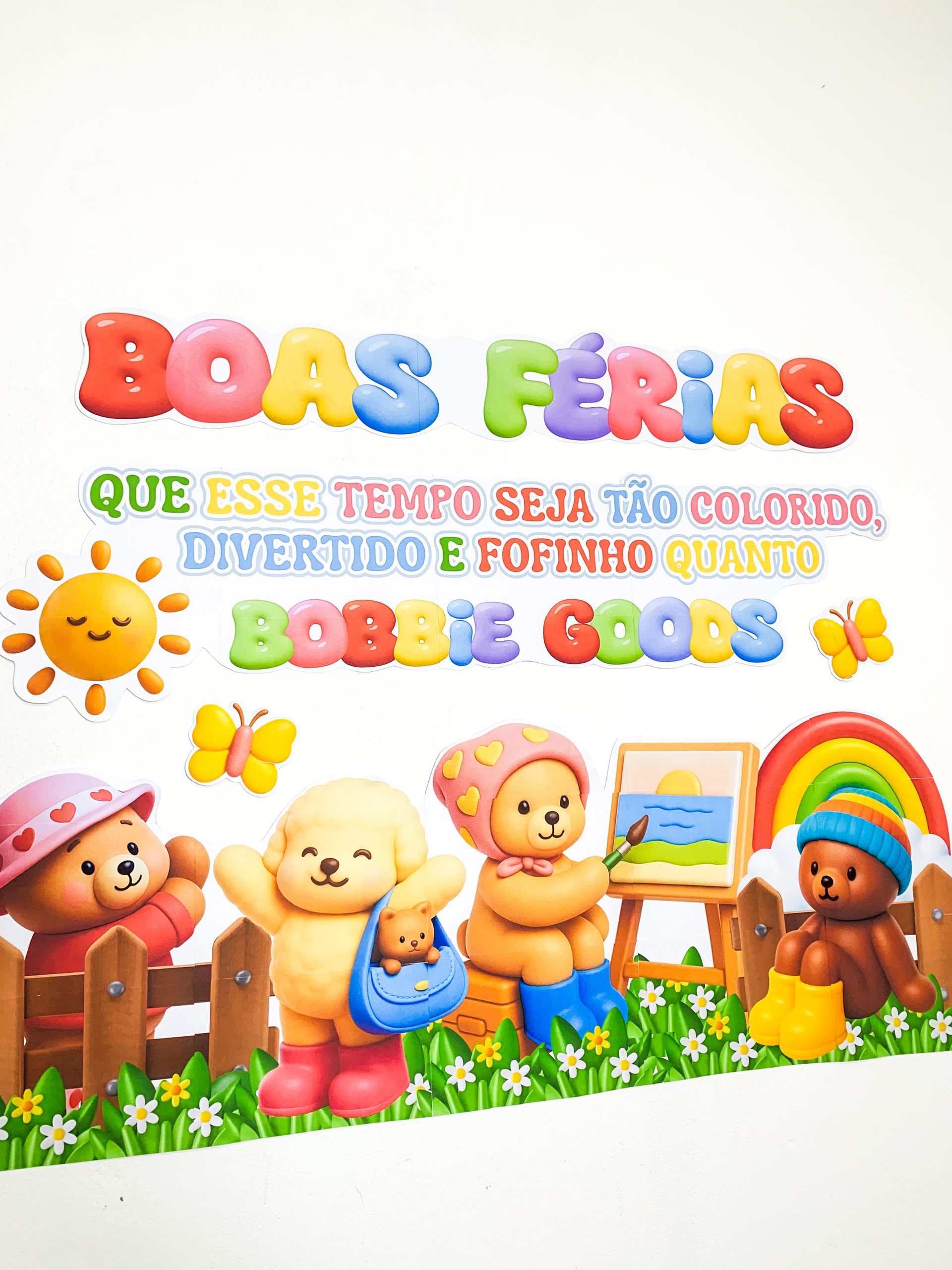 Painel de férias Bobbie goods