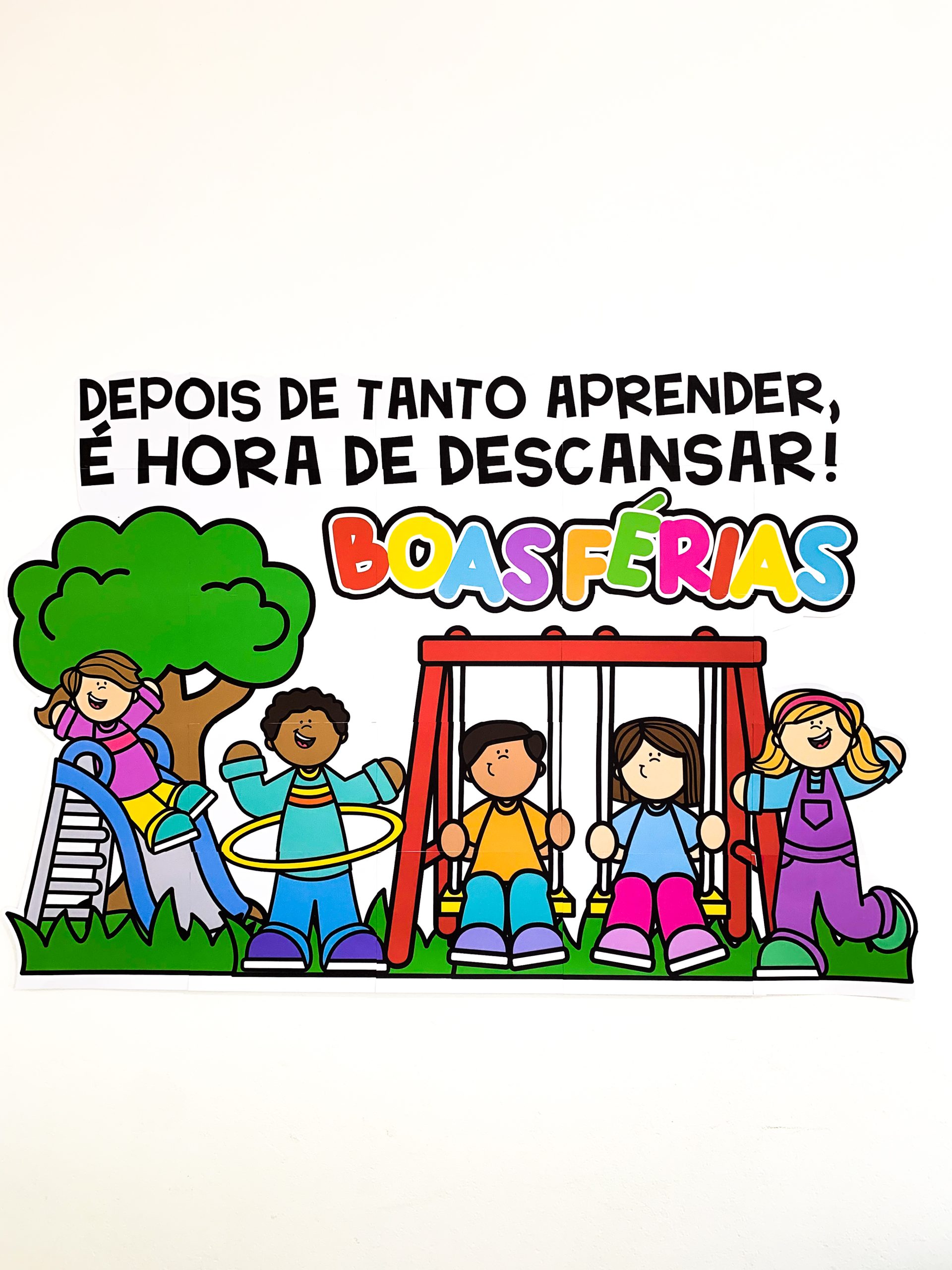 Painel férias escolares