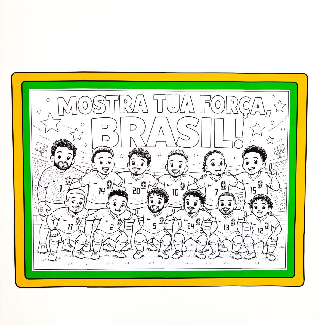 Mostra tua força Brasil - Painel