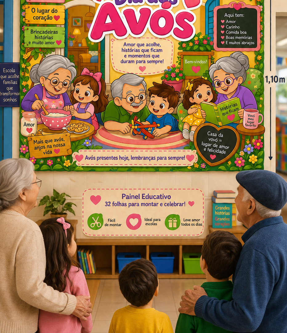 Dia dos avós - Painel