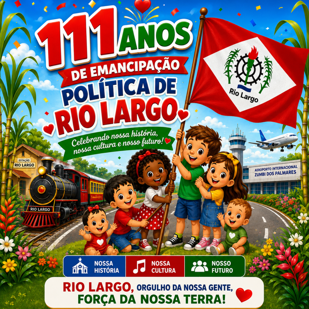 painel Emancipação Política de Rio Largo 111 anos