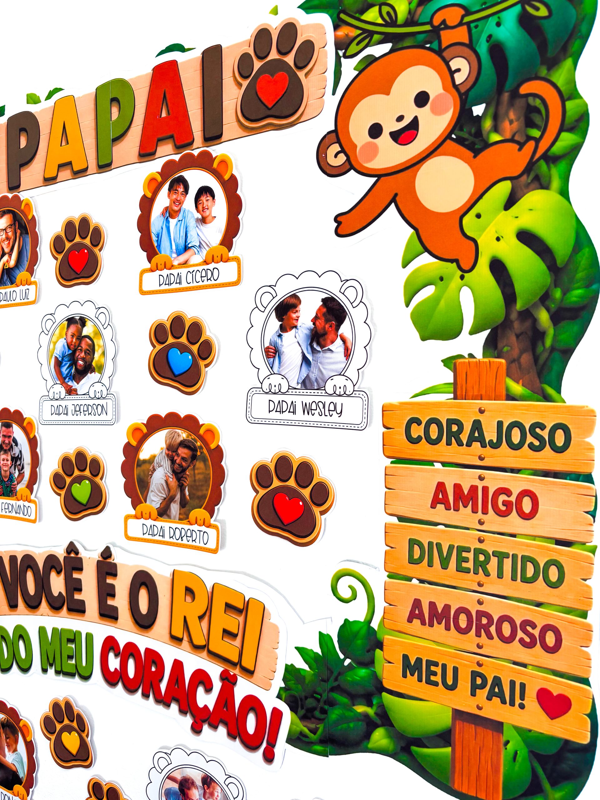 Painel Papai o rei do meu coração - Imagem 3