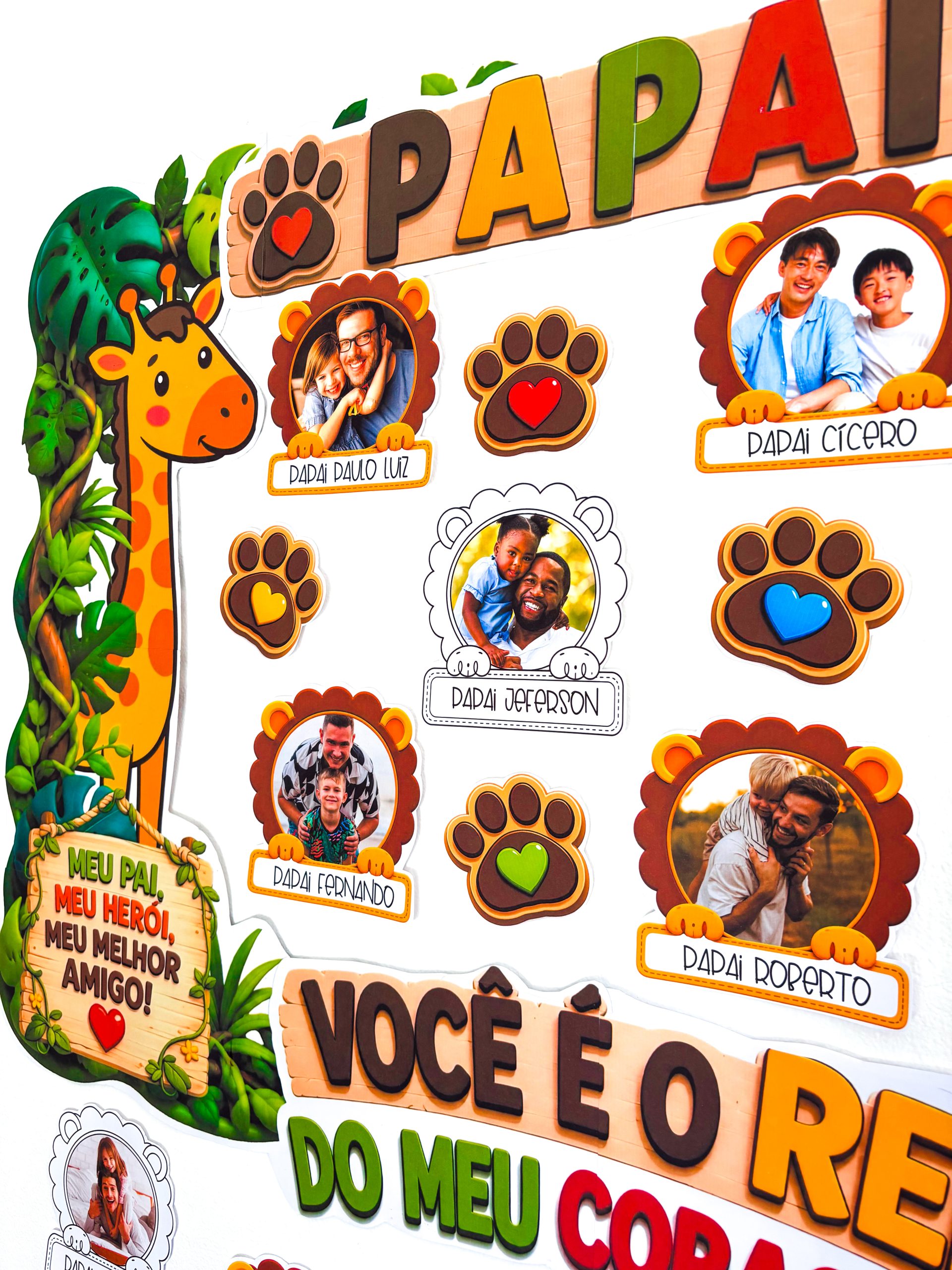 Painel Papai o rei do meu coração - Imagem 4