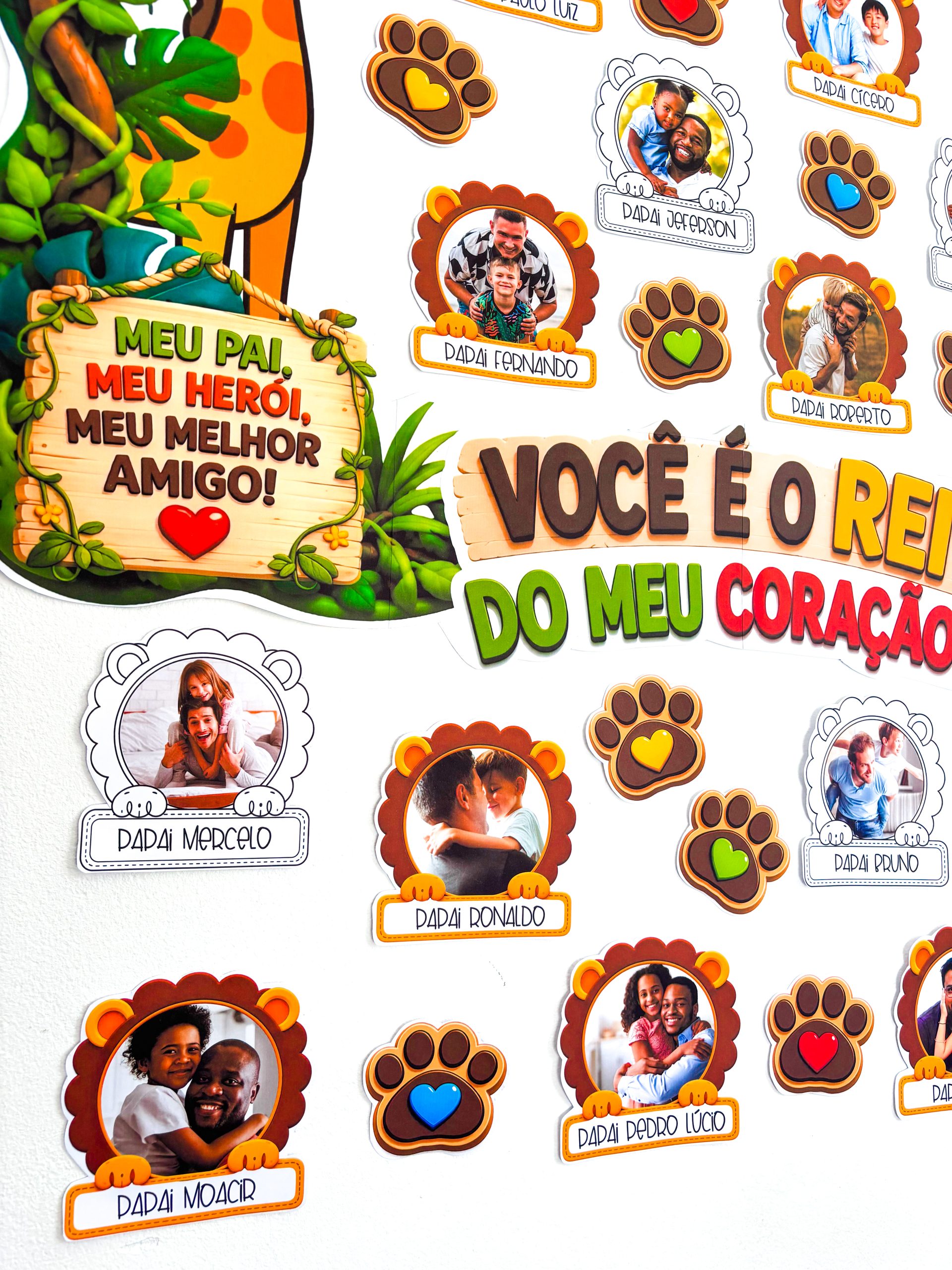 Painel Papai o rei do meu coração - Imagem 5