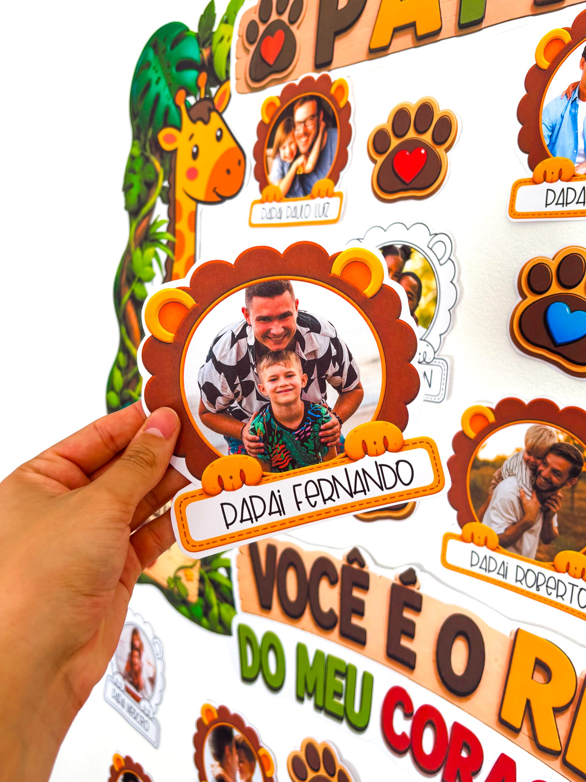 Painel Papai o rei do meu coração - Imagem 6